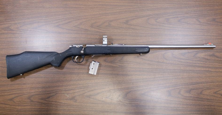 Marlin 882 SS 22 WMR Police Trade-In Rifle with Stainless Steel Barrel | The Gun Shop